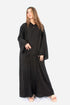 Black Korean Nida Fabric AB-KN-004