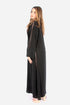 Black Korean Nida Fabric AB-KN-006