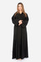 Black Korean Nida Fabric AB-KN-007