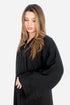 Black Korean Nida Fabric AB-KN-007
