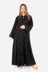 Black Korean Nida Fabric AB-KN-012