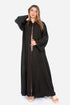 Black Korean Nida Fabric AB-KN-015