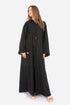 Black Korean Nida Fabric AB-KN-018