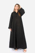 Black Korean Nida Fabric AB-KN-018
