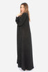 Black Korean Nida Fabric AB-KN-018