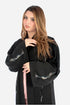 Black Korean Nida Fabric AB-KN-020