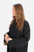 Black Korean Nida, Front and Back handwork-AB-KN-001
